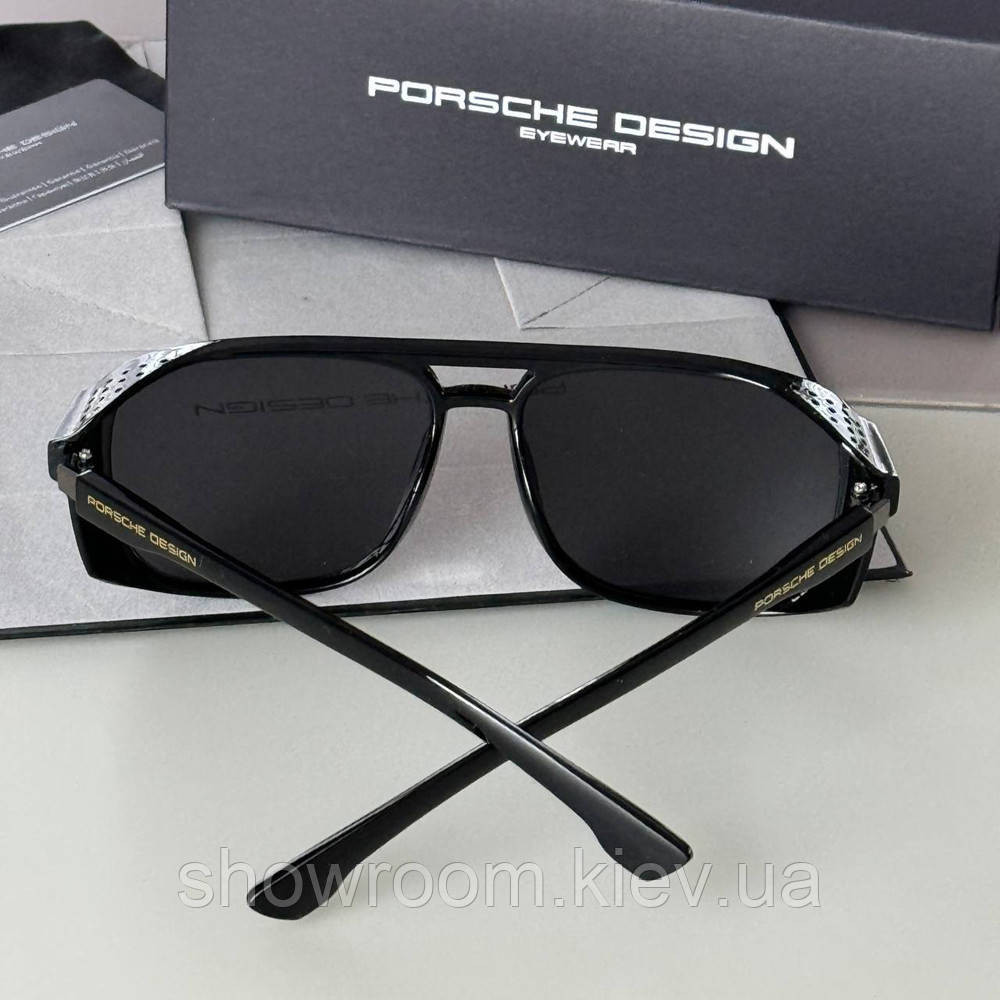 Чоловічі сонцезахисні окуляри з поляризацією Porsche Design (219) Київ - фото 5