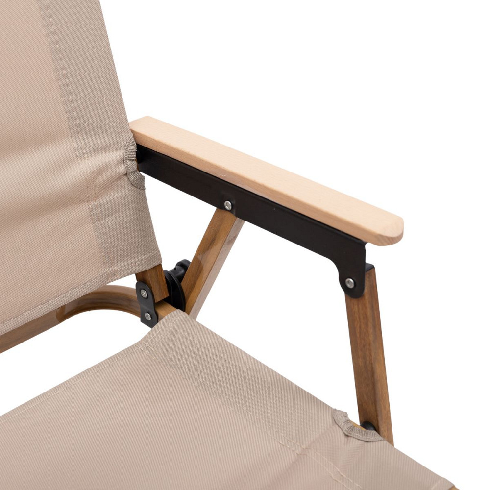 Крісло розкладне туристичне 50×51×64 см крісло складне для пікніка на природу Бежеве HP-SY-1 Коломия - фото 4