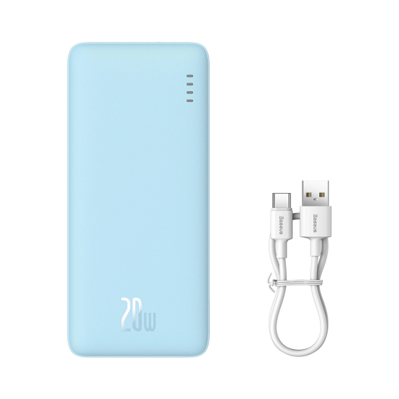 Павербанк 10000 mAh Baseus Airpow 20W P10022801313-00 быстрая зарядка power bank повербанк Одесса