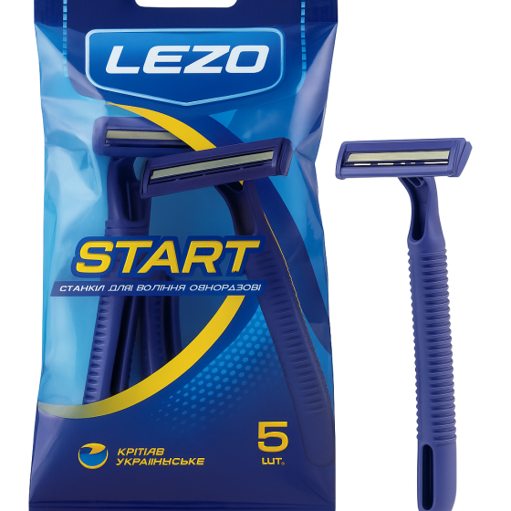 Чоловіча бритва Lezo Start 5 шт. Київ