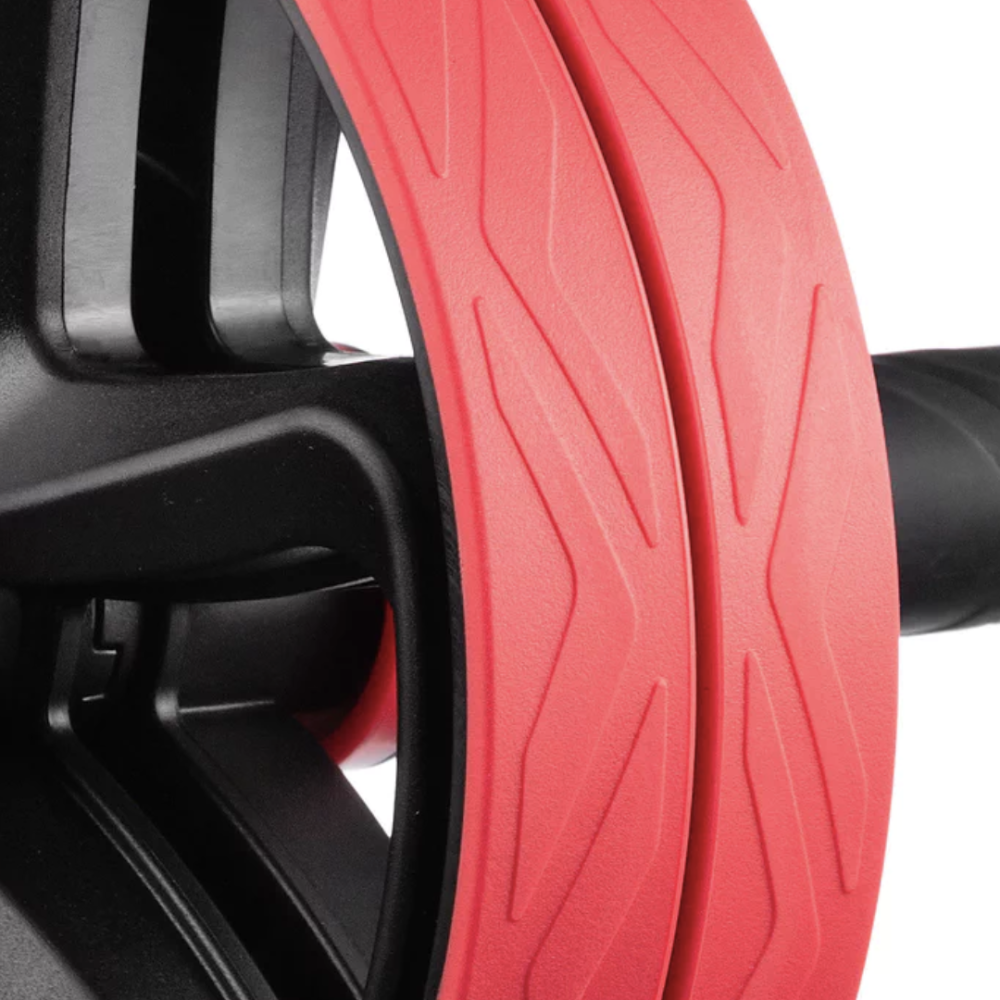 Ролик для пресу подвійний Gymtek червоний Київ - фото 4