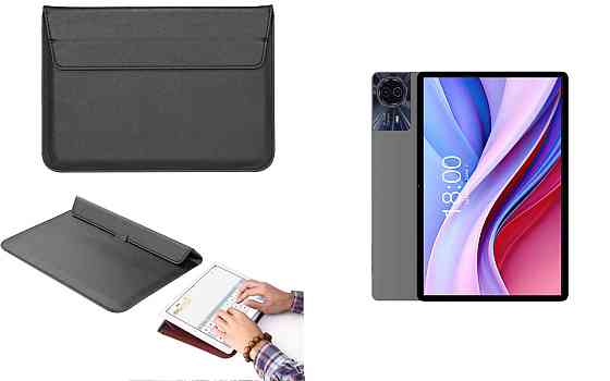 Чехол-конверт VitoCase для Teclast M50S, с функцией подставки для планшета Черный Киев