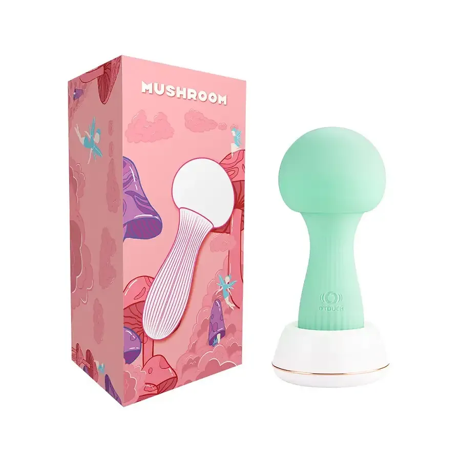 Вібромасажер Otouch MUSHROOM Teal, 7 режимів, функція нічника, технологія «старт-стоп» Львів - фото 2