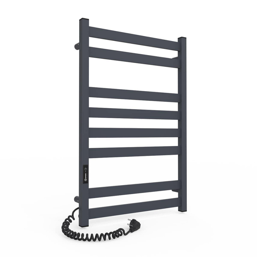 Електрична рушникосушка Laris Зебра Кватро ЧФ (ГМ) 8 500х800 Э ліве підкл. R3, графіт Київ - фото 1