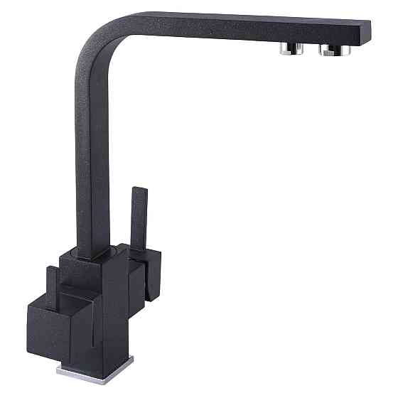 Смеситель для кухни под осмос Globus Lux LAZER GLLR-0111-1-ONIX (000017068) Киев