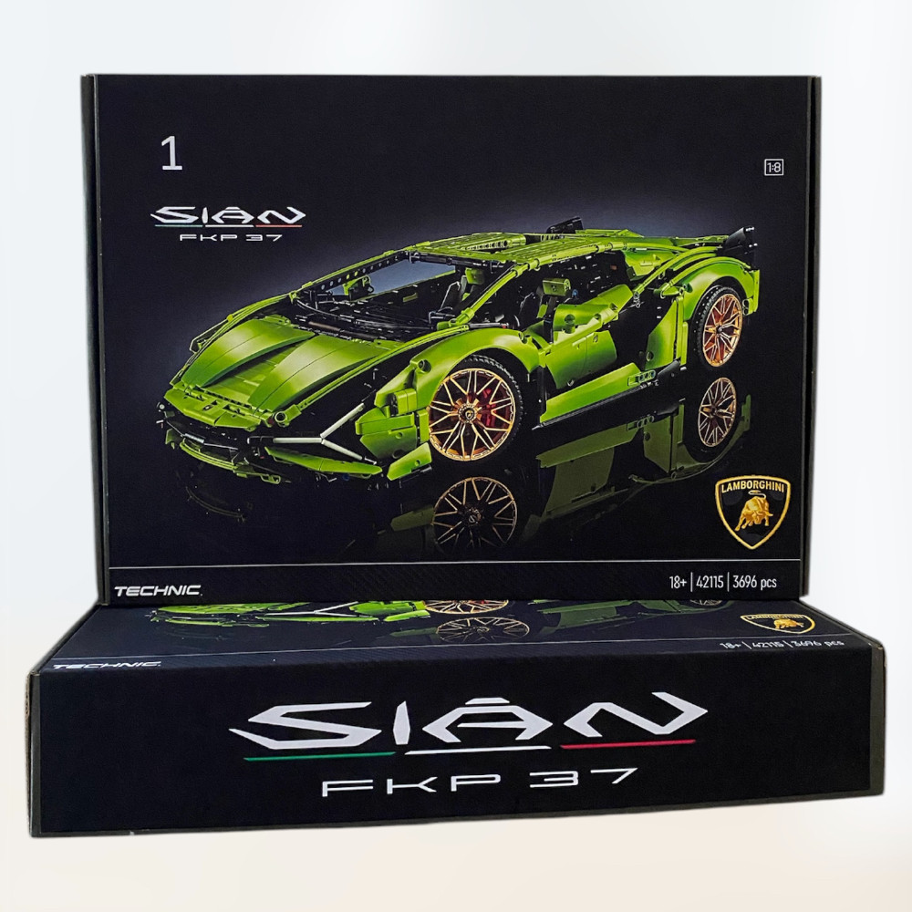 Конструктор Technic Lamborghini Sian FKP 37 (42115), 3696 деталей совместимый с lego лего Киев - изображение 1