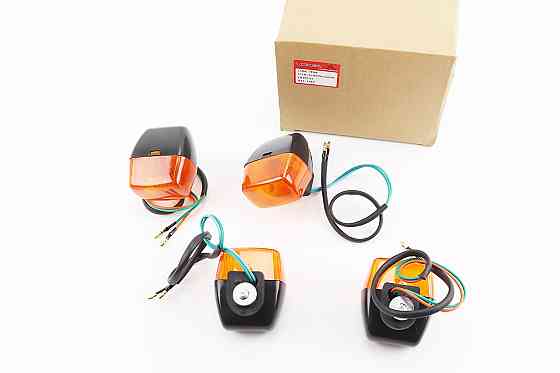 Поворотник лев., Прав. (без "ніжки") к-кт 4 шт, жовті, (два дроти) Киев