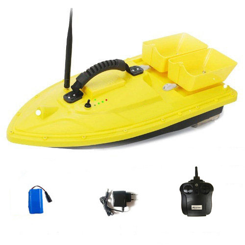 Прикормочный кораблик Mounthill T188 катер для рыбалки грузоподъемность 1.5кг 500м желтый Киев - изображение 1
