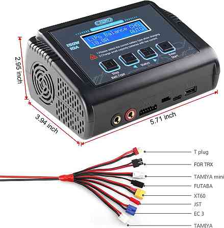 LiPo зарядний пристрій С150 150W 10A AC/DC з балансуванням та підтримкою Li-ion/LiFe/NiMH/NiCd/LiHV/ Київ