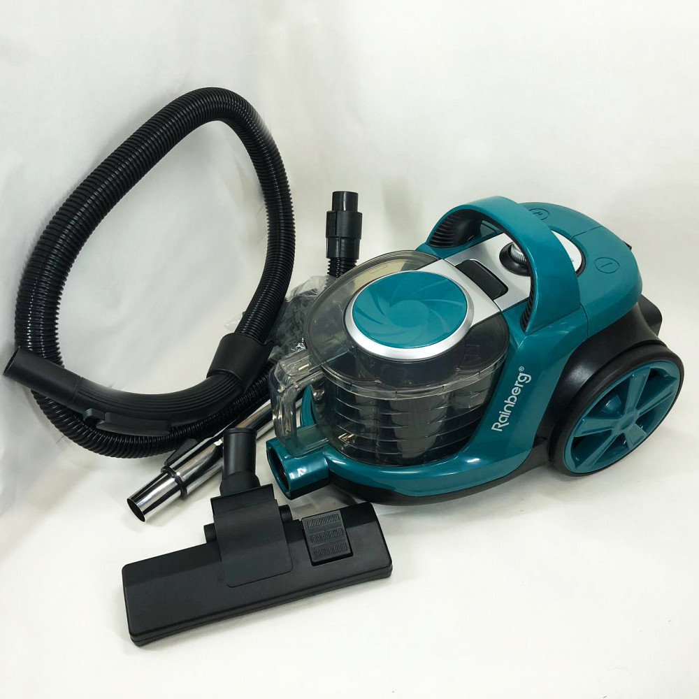 Пилосос оснащений контейнером для пилу Rainberg, Гарний пилосос з фільтром нера для паркету CW-36 Львів - фото 14