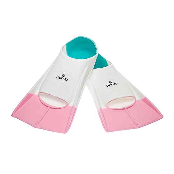 Короткі ласти для тренування в басейні Renvo Frio із закритою п'ятою Разноцветный 30-32 (SF100-65 30-32) Киев