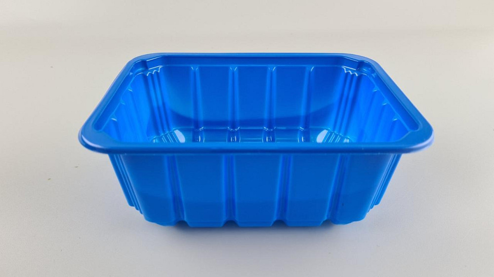 Пищевые упаковки полипропиленовая на М-3 (187х137х75) синий полимерный (50 шт) Харьков - изображение 1
