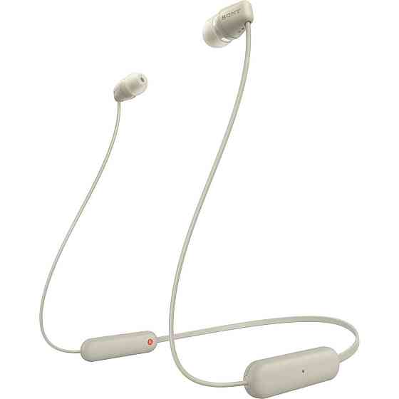 Bluetooth-гарнітура Sony WI-C100 Beige (WIC100C.CE7) ( Бежевий ) Харків