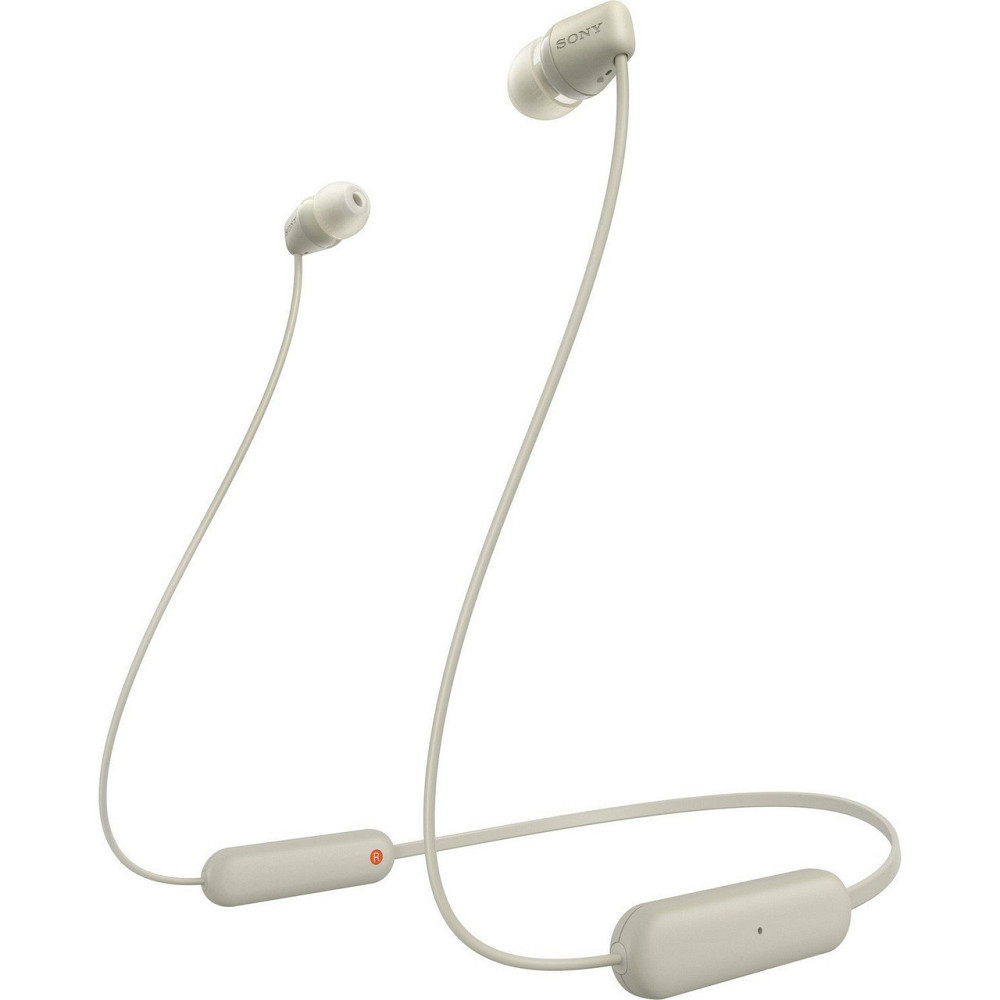 Bluetooth-гарнітура Sony WI-C100 Beige (WIC100C.CE7) ( Бежевий ) Харків - фото 2