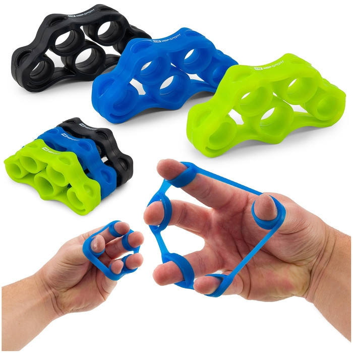 Набор эспандеров для тренировок пальцев рук фитнес реабилитация и улучшение хвата рук Hop-Sport HS-S003FT размер S Киев - изображение 13