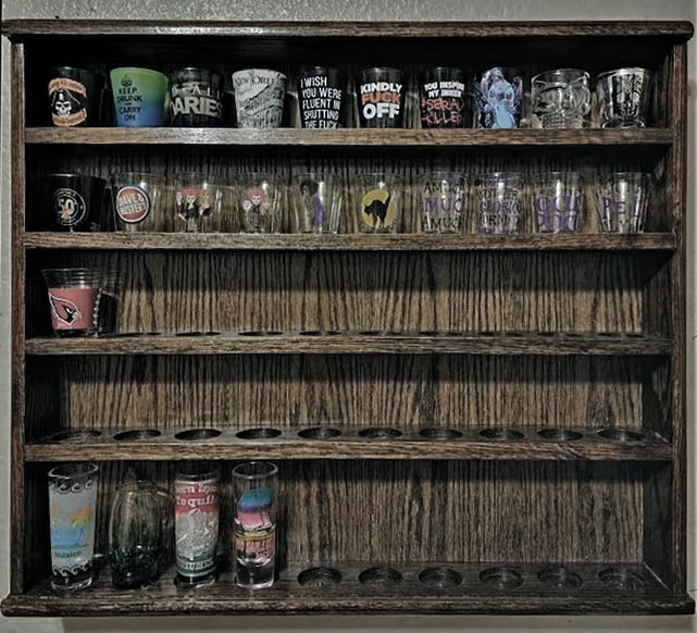 Полка для рюмок 