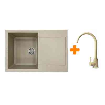 Мойка кухонная Adamant Horizon Сахара + змішувач (182496911502) Винница