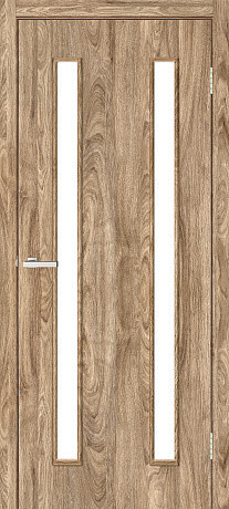 Межкомнатные двери Омис Вероника ЗС Дуб Ориндж 600х2000 мм Киев - изображение 1