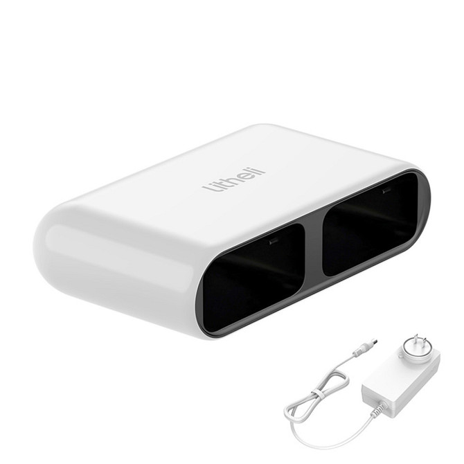 Зарядний пристрій Litheli U20 для двох Power Bank Вінниця - фото 1