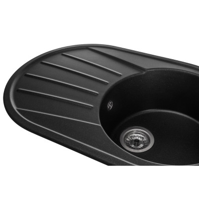 Мийка кухонна GRANADO MURCIA black shine (gr1701) Вінниця - фото 6