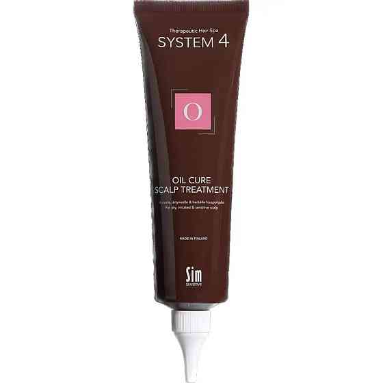 Пілінгова маска для очищення шкіри голови System 4 О Oil Cure Scalp Treatment Sim Sensitive 150 мл Київ