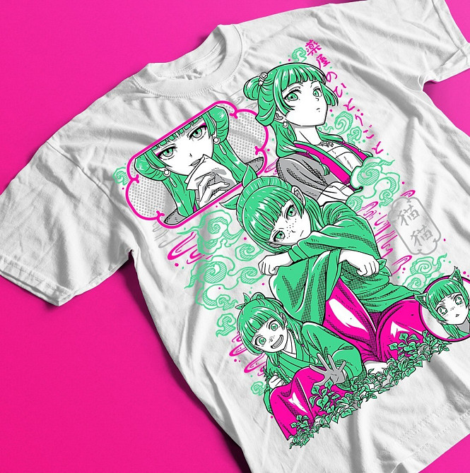 Футболка аниме Маомао Апотхекарй Диариес Ессентиал оверсайз (S/M/L) Черний AnimeJ0192 Днепр - изображение 1