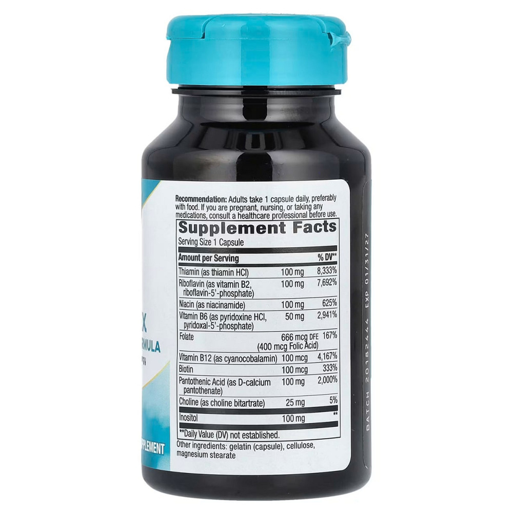 Комплекс B-100 Nature's Way B-100 Complex 60 капс Київ - фото 2