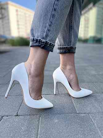 Kamengsi Туфлі жіночі Kamengsi білі еко-шкіра каблук 11 см 36-39 (E233-1) Коломия