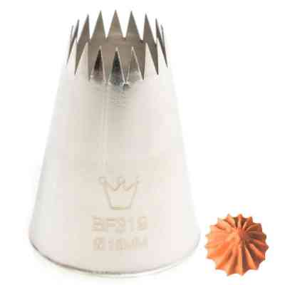 Кондитерська насадка Martellato French Star 18 мм (BF 319) Вінниця