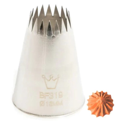 Кондитерская насадка Martellato French Star 18 мм (BF 319) Винница - изображение 1