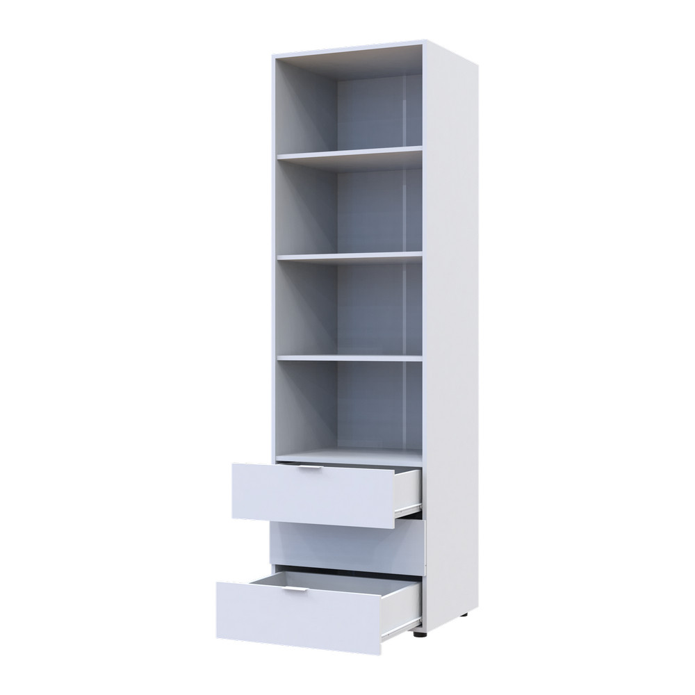 Пенал для одежды Doros Гелар Белый 3Ш 60х49.5х203.4 DRS-011756 (41516133) Львов - изображение 3