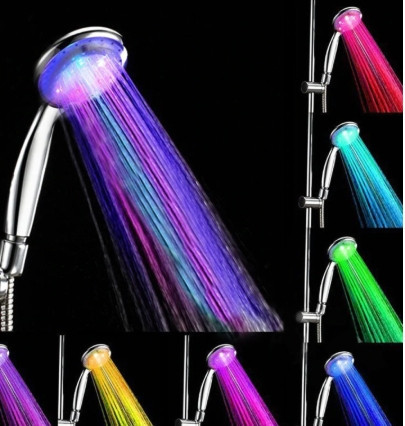 Світлодіодна насадка для душу з підсвіткою Led shower ART 1838 (50 шт./ясть) Одеса - фото 1