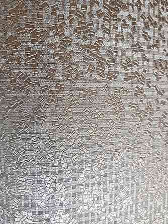 Обои Marburg Tango 58850 лофт геометрия маленькие квадраты золотистые на коричневом фоне 10.05 х 0.70 м. Киев