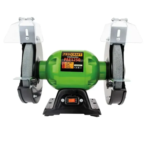 Електрична точила Procraft заточувальний верстат з колом 200мм, 350Вт з асинхрованим двигуном ідеальна для майстерні Львів
