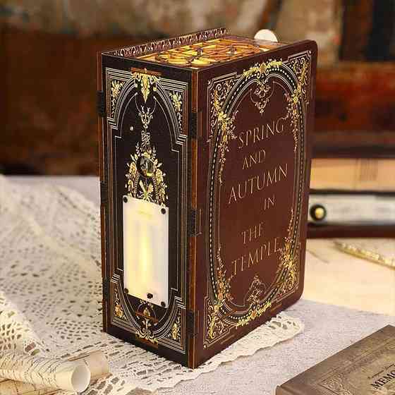 3D Румбокс DIY Bookend Бук Нук Spring and autumn in the temple Храм (SL-05A) Київ