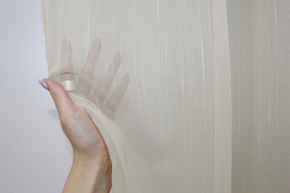Тюль VR-Textil 1559т Ромб Меандр Жакард Белый 350х270 см (42-0062) Киев - изображение 5
