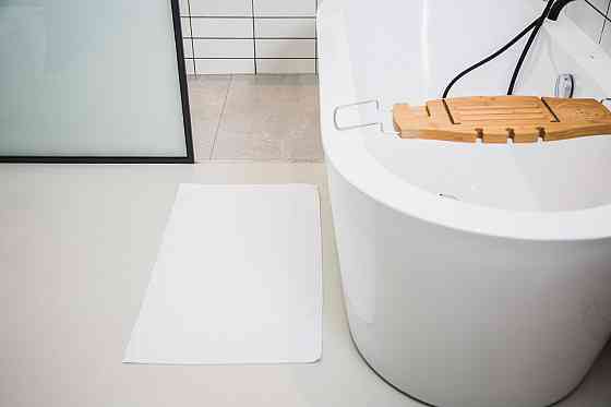 Ecotton Килимок махровий Ecotton 50х70 см 650 гр./м рушник для ніг білий для ванної кімнати Коломыя