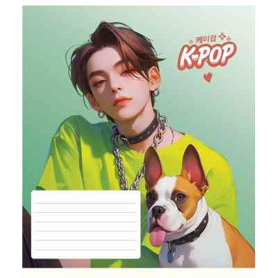 Тетрадь Школярик 24 листа линия (024-3495L) Винница