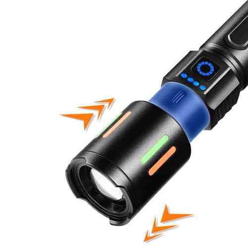 Яркий тактический фонарик CB-611-TG, Точечный ручной фонарь, Лучший тактический фонарь TI-99 Львов