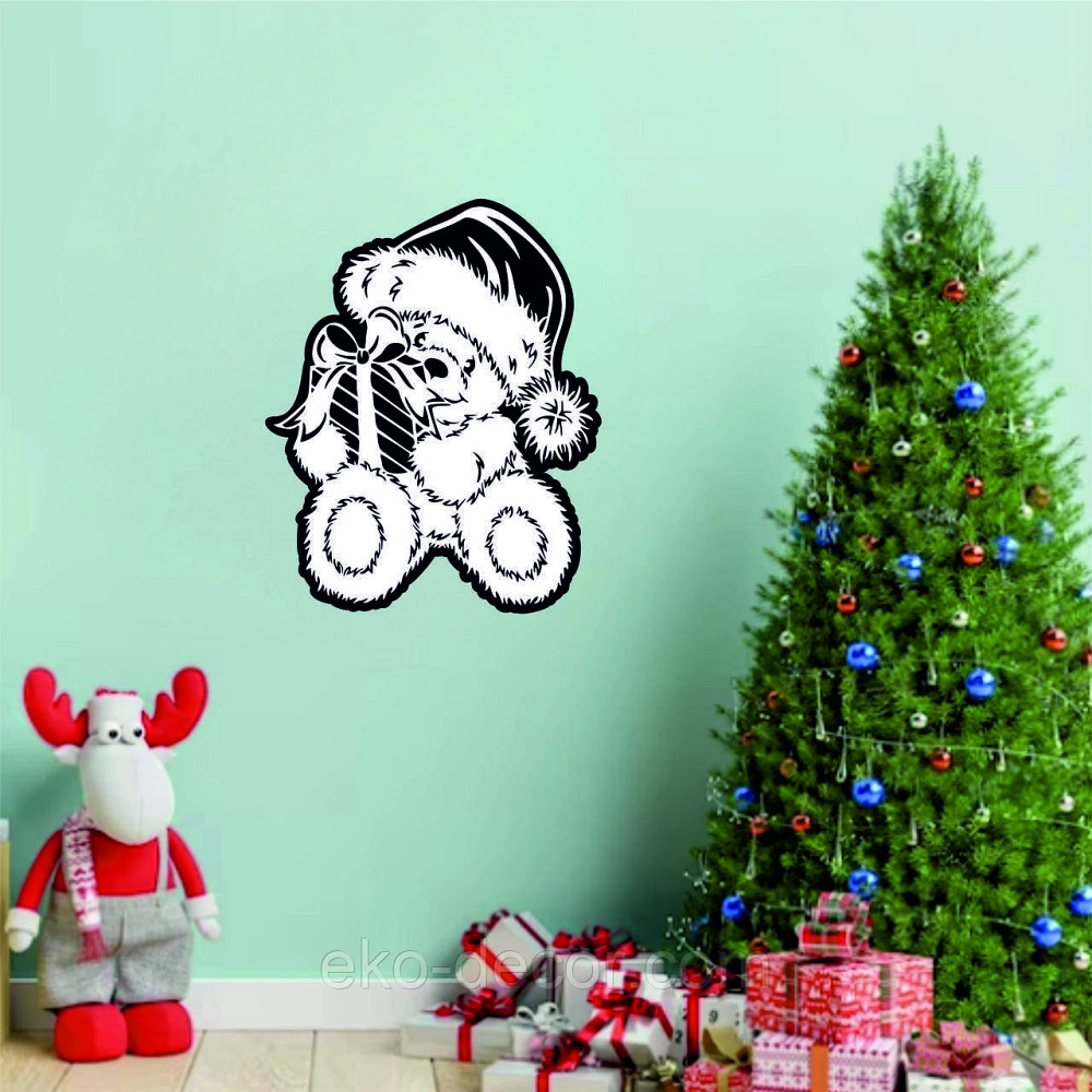 Декоративное настенное Панно «Новый год», Декор на стену 110*88 см Киев - изображение 3