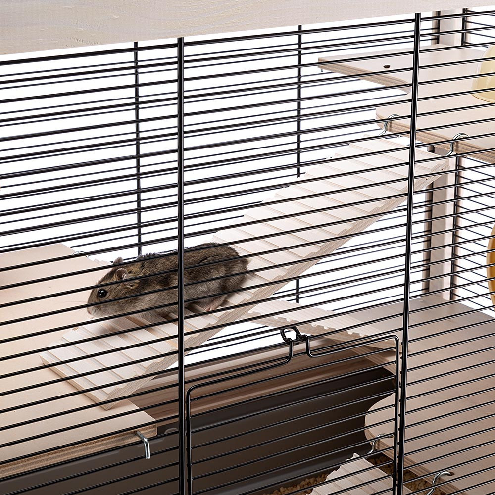 Дерев'яна клітка для хом'яків, щурів і гризунів Ferplast Hamsterville (Ферпласт Хамстервіл) Запоріжжя - фото 8