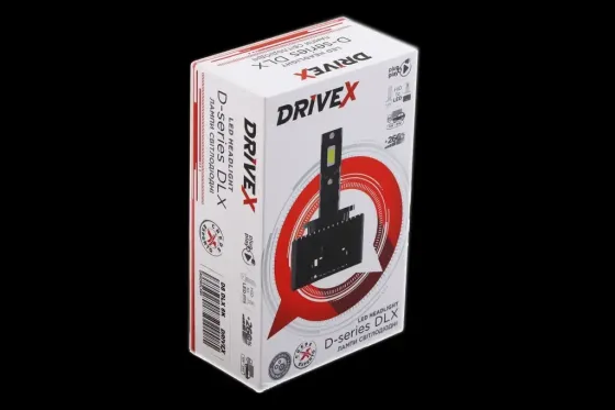 Лампа диодная   D8  12В 10000лм/6000K/50Вт/CSP3570 DriveX с кулером Винница