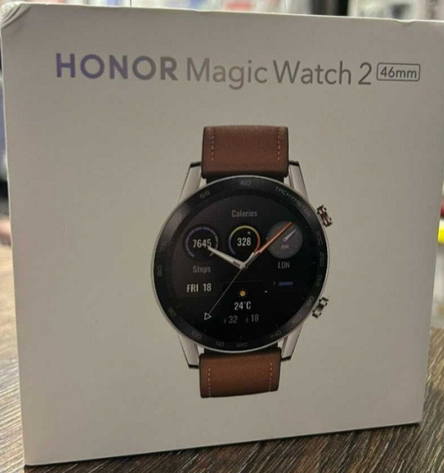 СМАРТ - Часы: Huawei Honor Magic Watch 2 MNS - B39 46mm. Brown / Black Киев - изображение 1