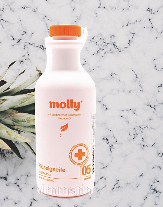 Рідке мило антибактеріальне Molly (оранж.), 1 л Виноградів - фото 2