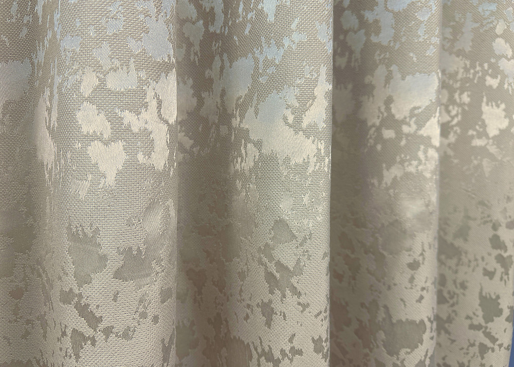 Комплект готовых штор VR-Textil Лен мрамор Pavliani ХО № 1272ш Теплый бежевый 150х280 см 2 шт (33-0101) Киев - изображение 15