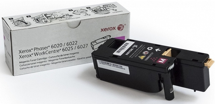 Картридж Xerox PH6020/6022/WC6025/6027 Magenta (1000 стор) Київ - фото 1