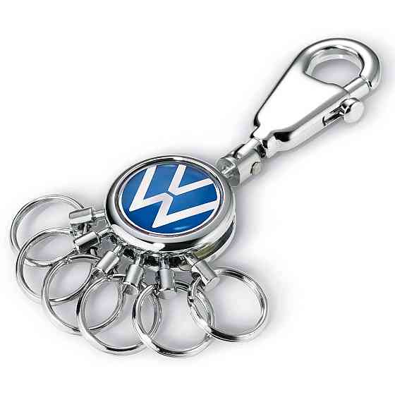 Брелок Troika з карабіном, логотип VW Рівне