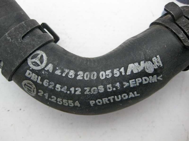 Mercedes-Benz  A2782000551 Патрубок охолодження інтеркулера E-Class C207 W212 S212 S-Class W221 C217 W222 SL R231 Одеса - фото 3