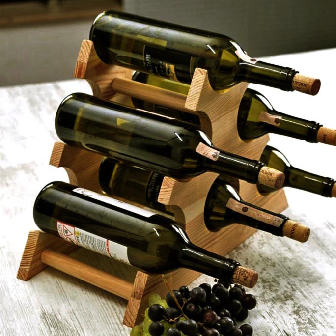 Настільна винна полиця "Таверне" сієна Миколаїв - фото 1