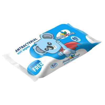Вологі серветки Handy Fresh Антибактеріальні 60 шт. (4820237500038) Вінниця
